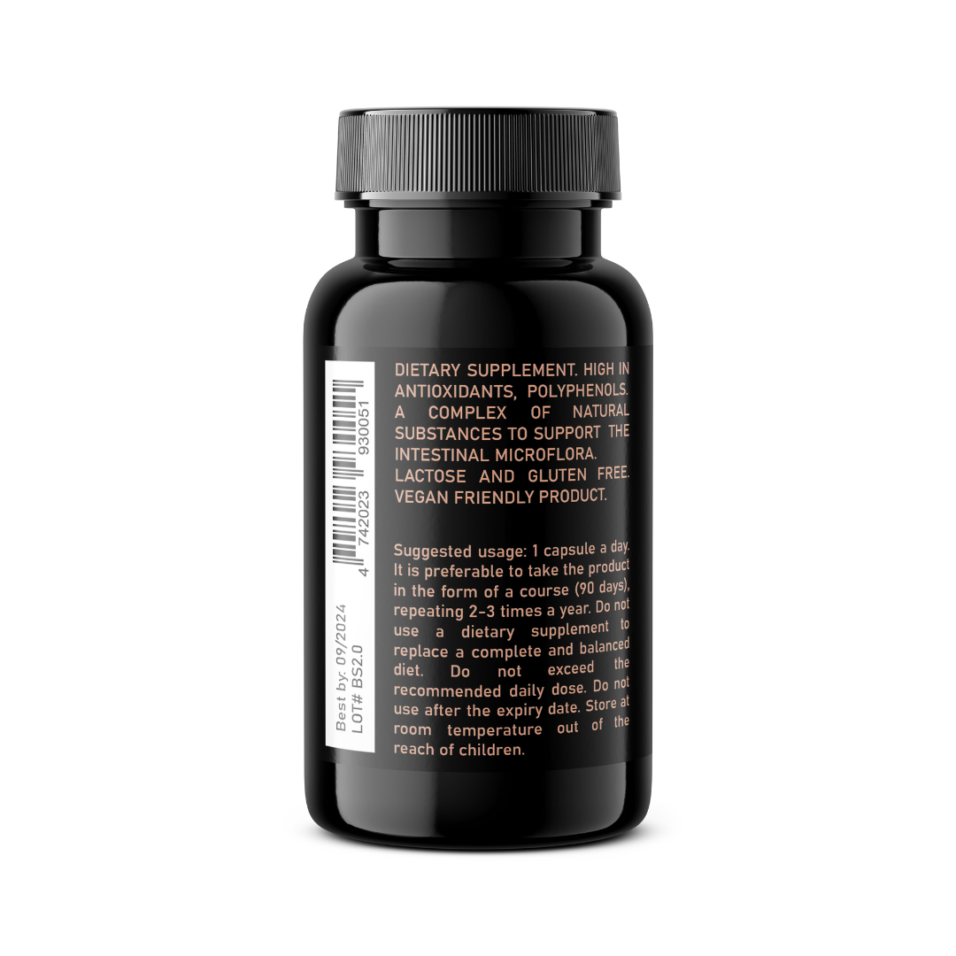 Capsule di Polifenoli dell'Albero della Roba Nera (90 caps)