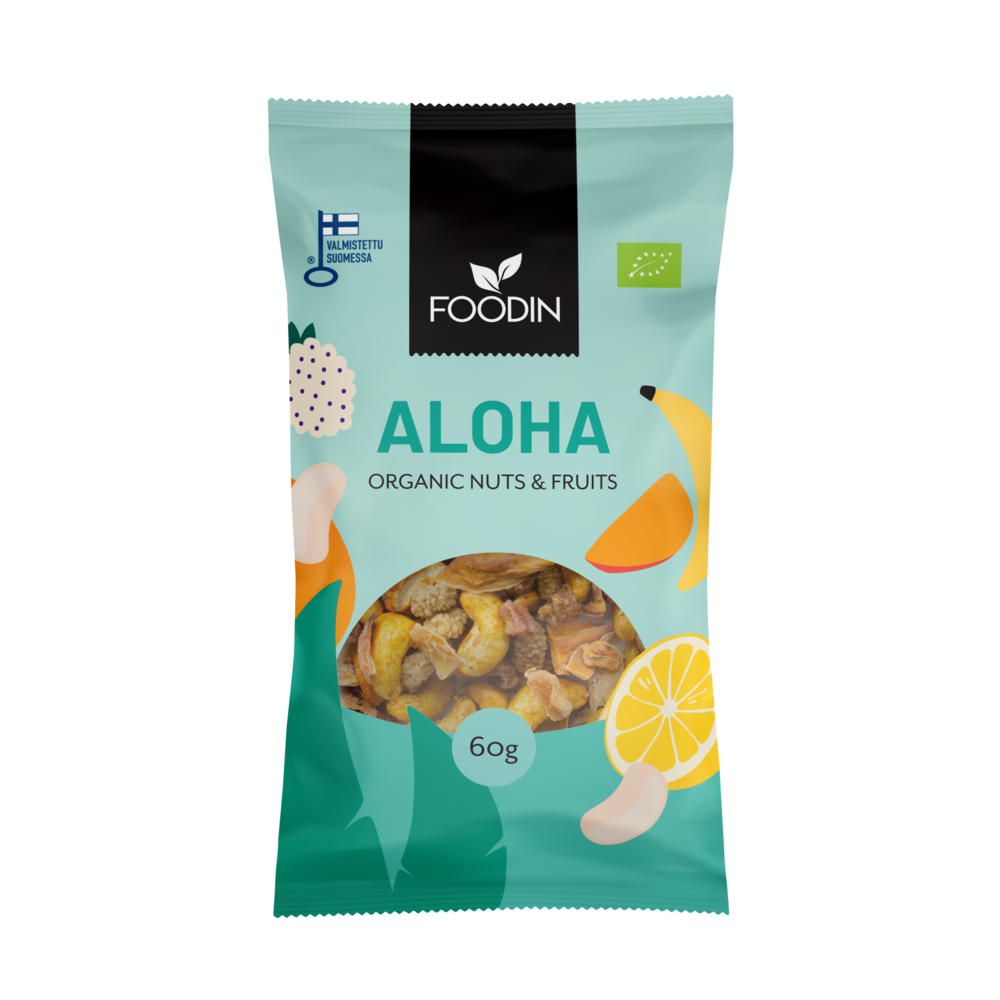 Foodin Nuts & Fruits, Aloha (60 g)