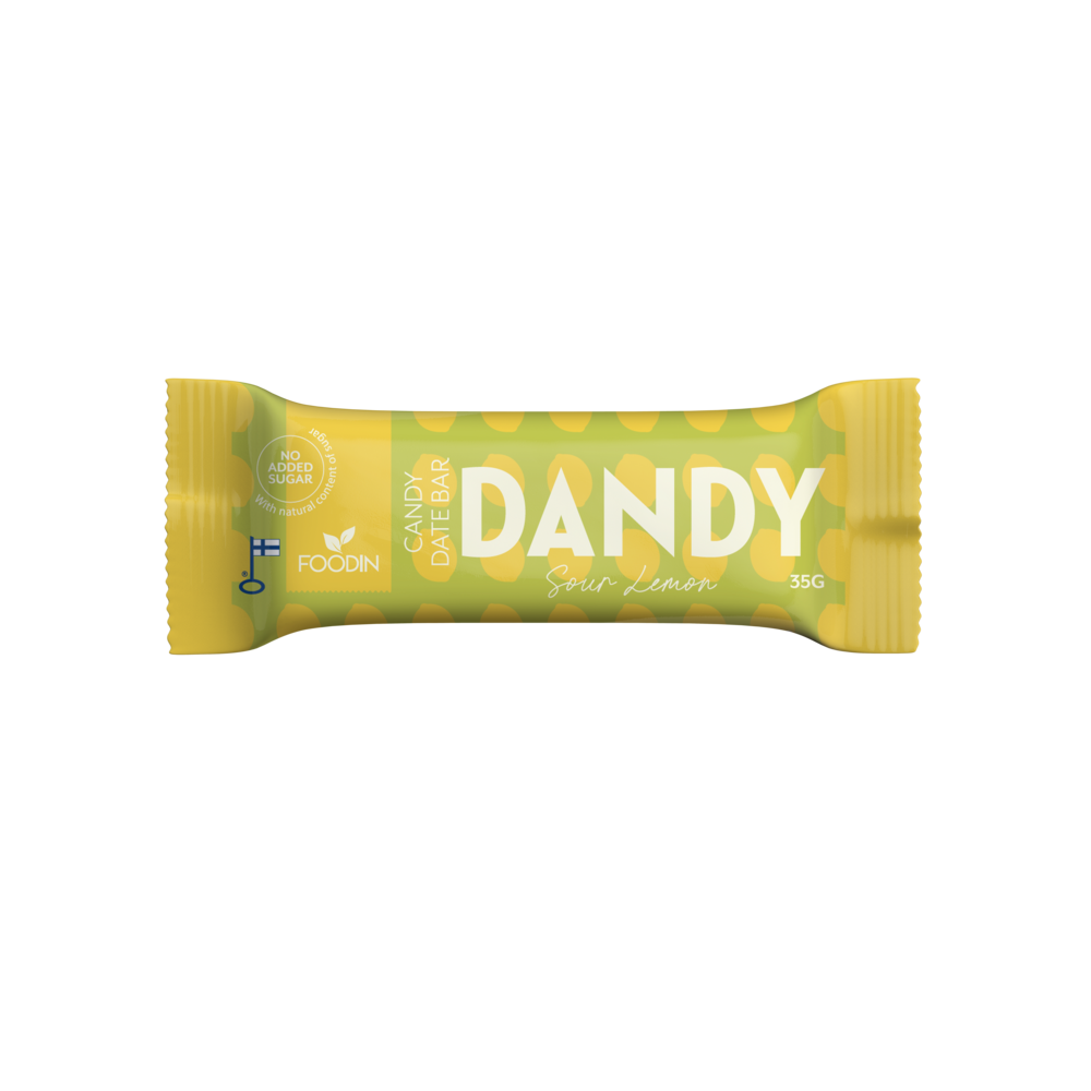 Foodin Dandy Candy Date Bar Sour Lemon (35 g)
