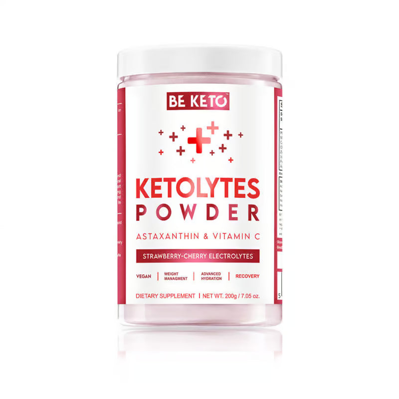 BeKeto Elektrolyte - Erdbeere-Kirsche (200 g)
