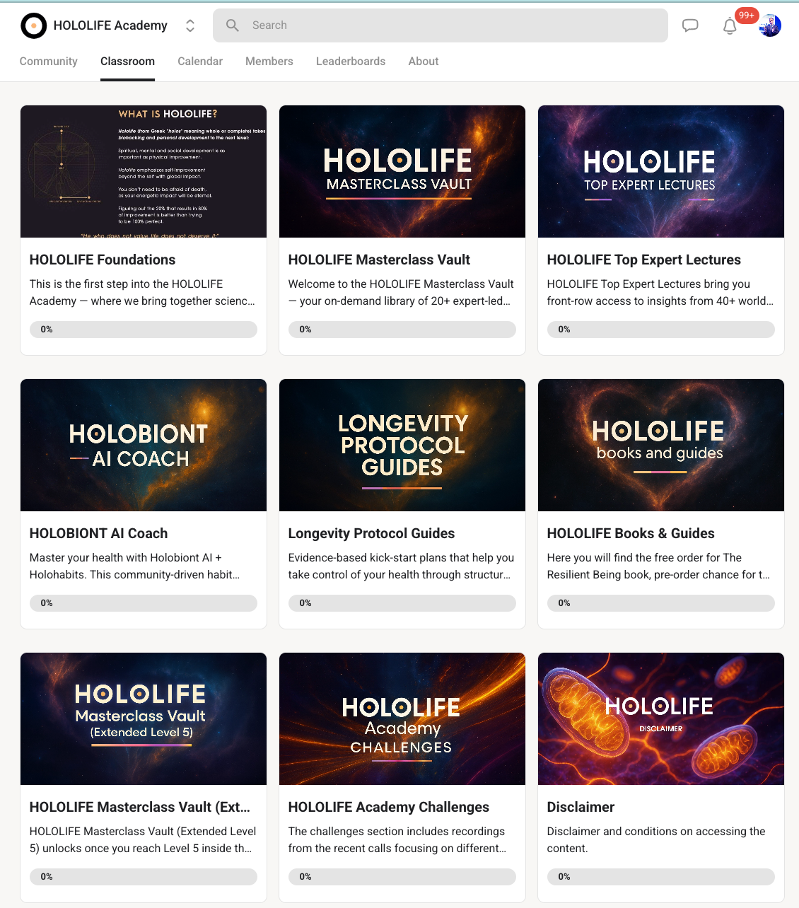 HOLOLIFE Academy Lifetime Membership