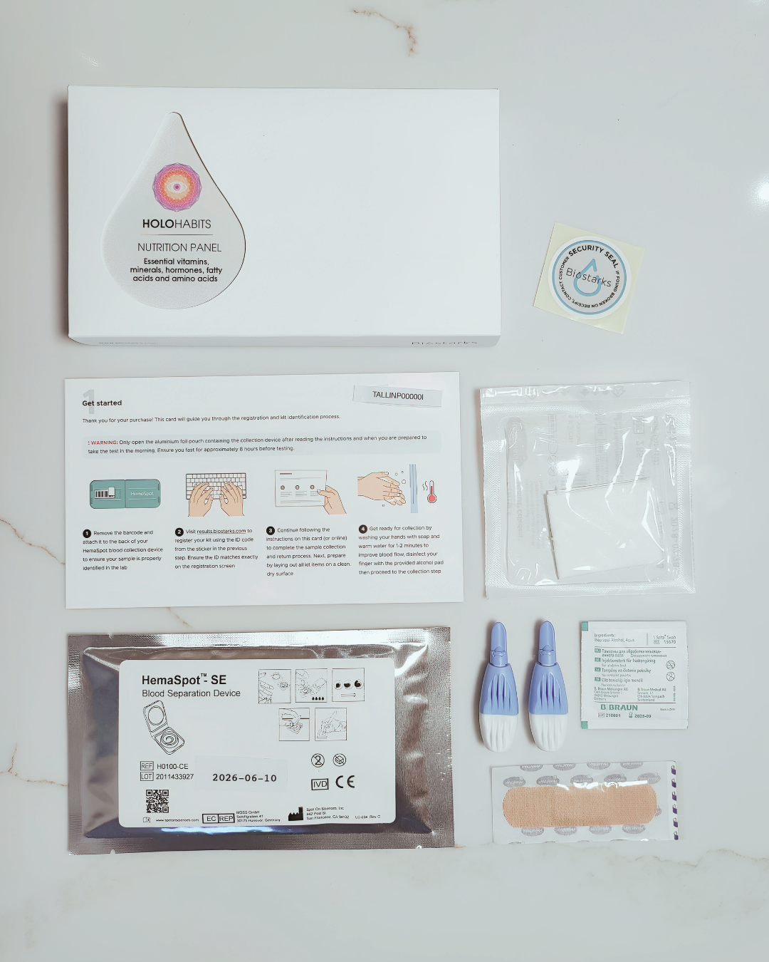 HoloHabits Nutrition Test Kit