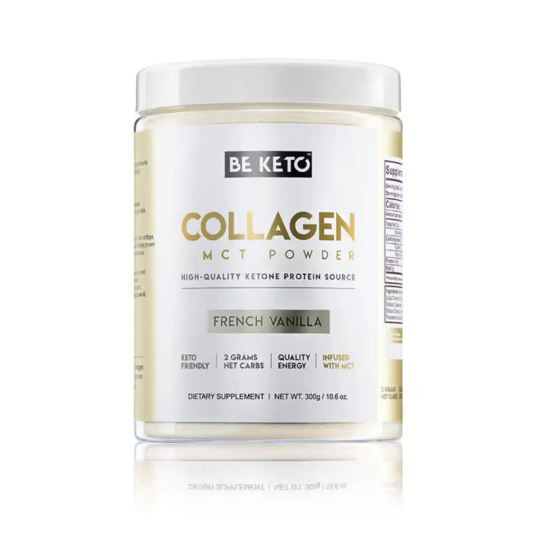 Beketo collagen + mct oil – french vanilla (300 g) - food