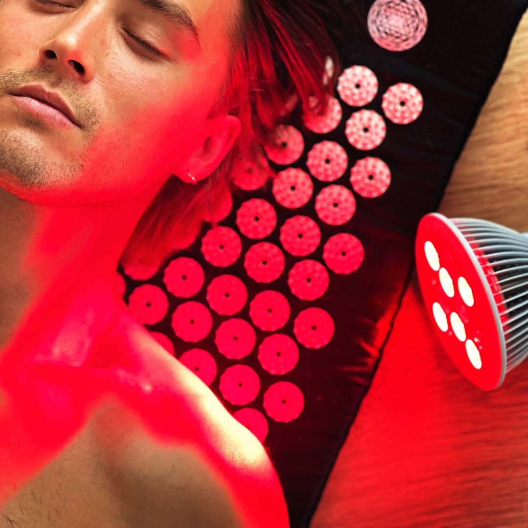 Biohacker's Spotlight Therapy Device (fotobiomoduleringsapparat för rött ljus/NIR)