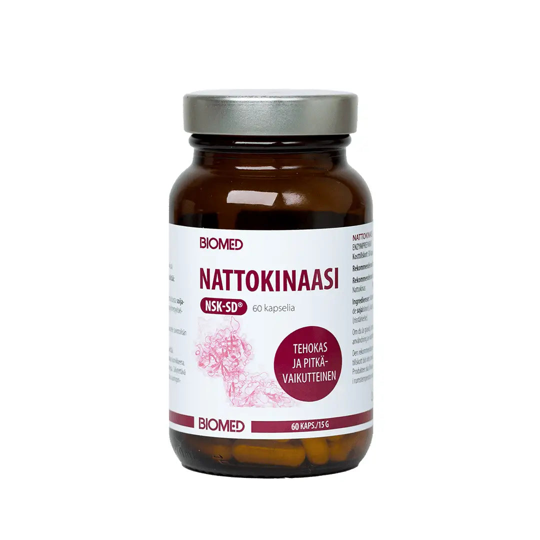 Biomed nattokinase nsk-sd® (60 caps) - supplement