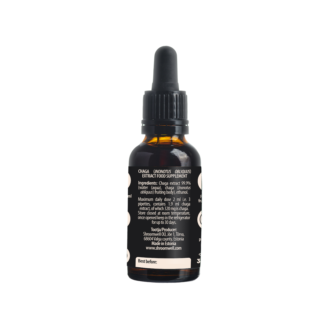 Estratto di Chaga di Shroomwell (30 ml)