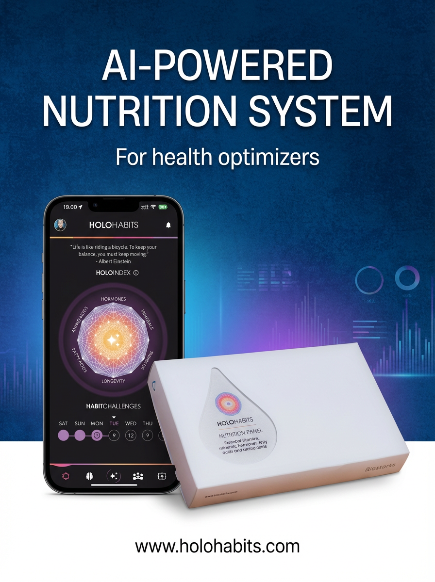 HoloHabits Nutrition Test Kit