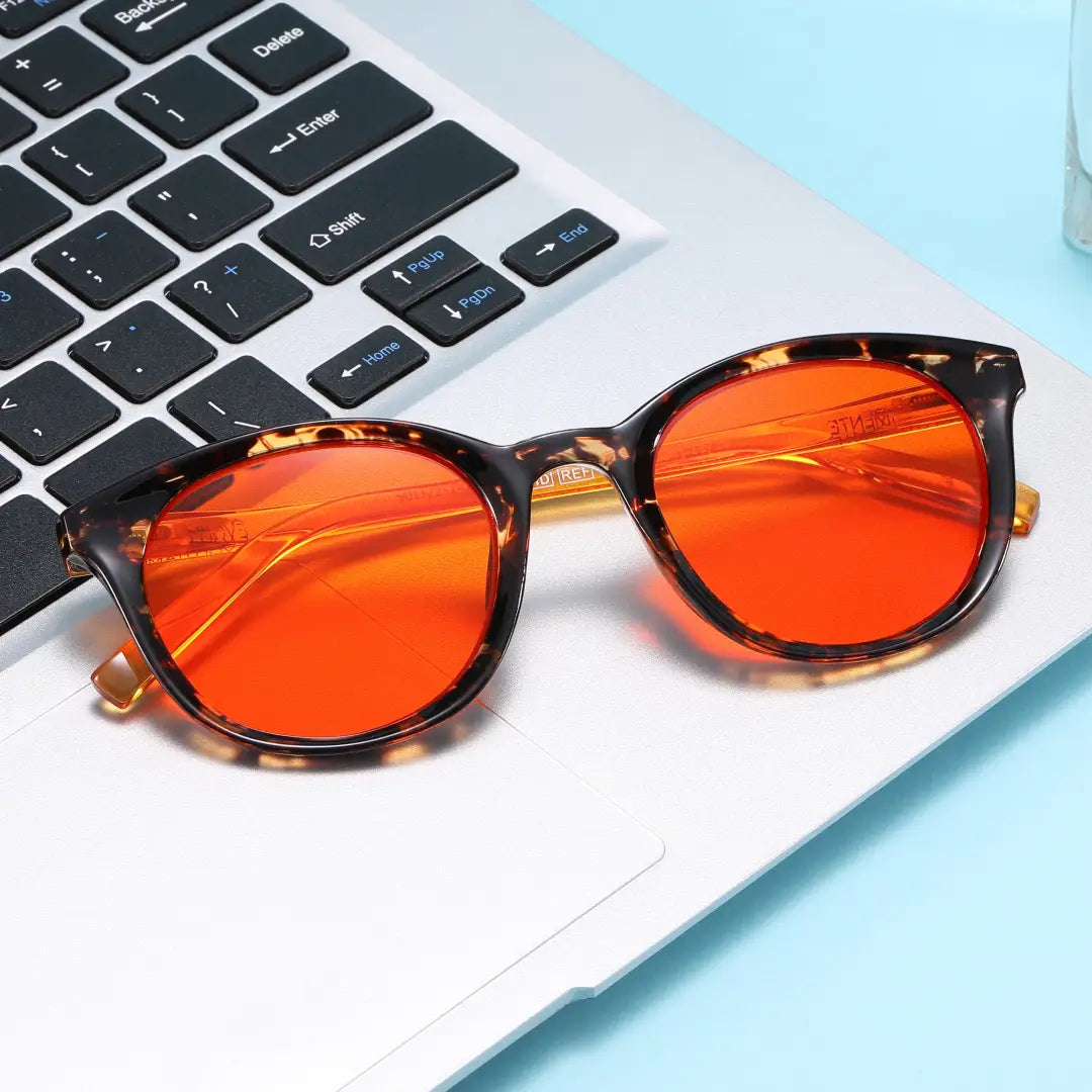 Evolutamente celebrity glasses (red night lens) - device