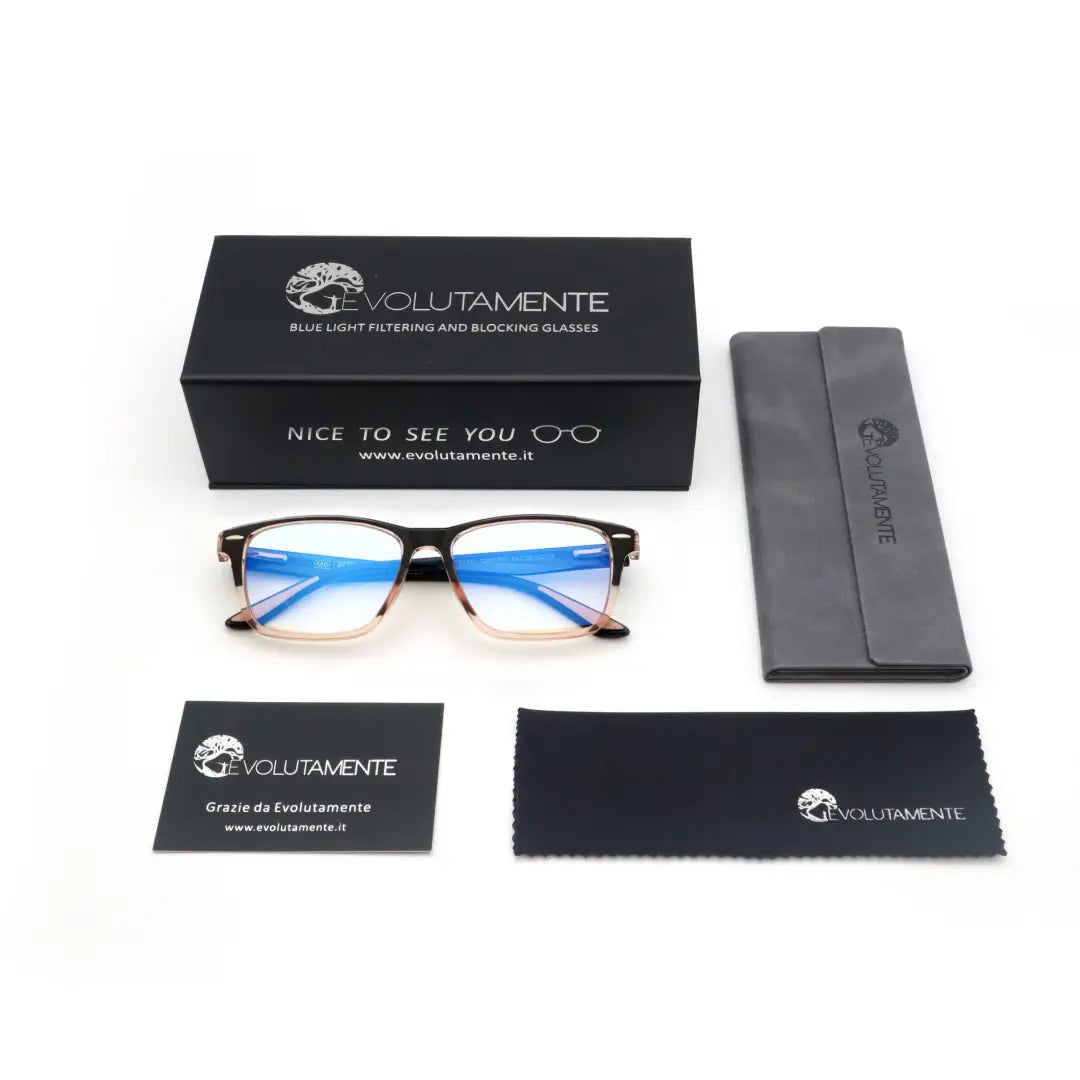 Evolutamente dex deluxe glasses (clear daytime lens)