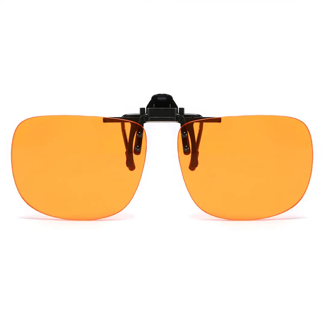 Evolutamente orange clip-on lenses - device