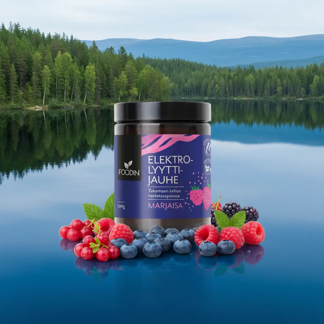Foodin electrolyte powder berries (120 g) - food