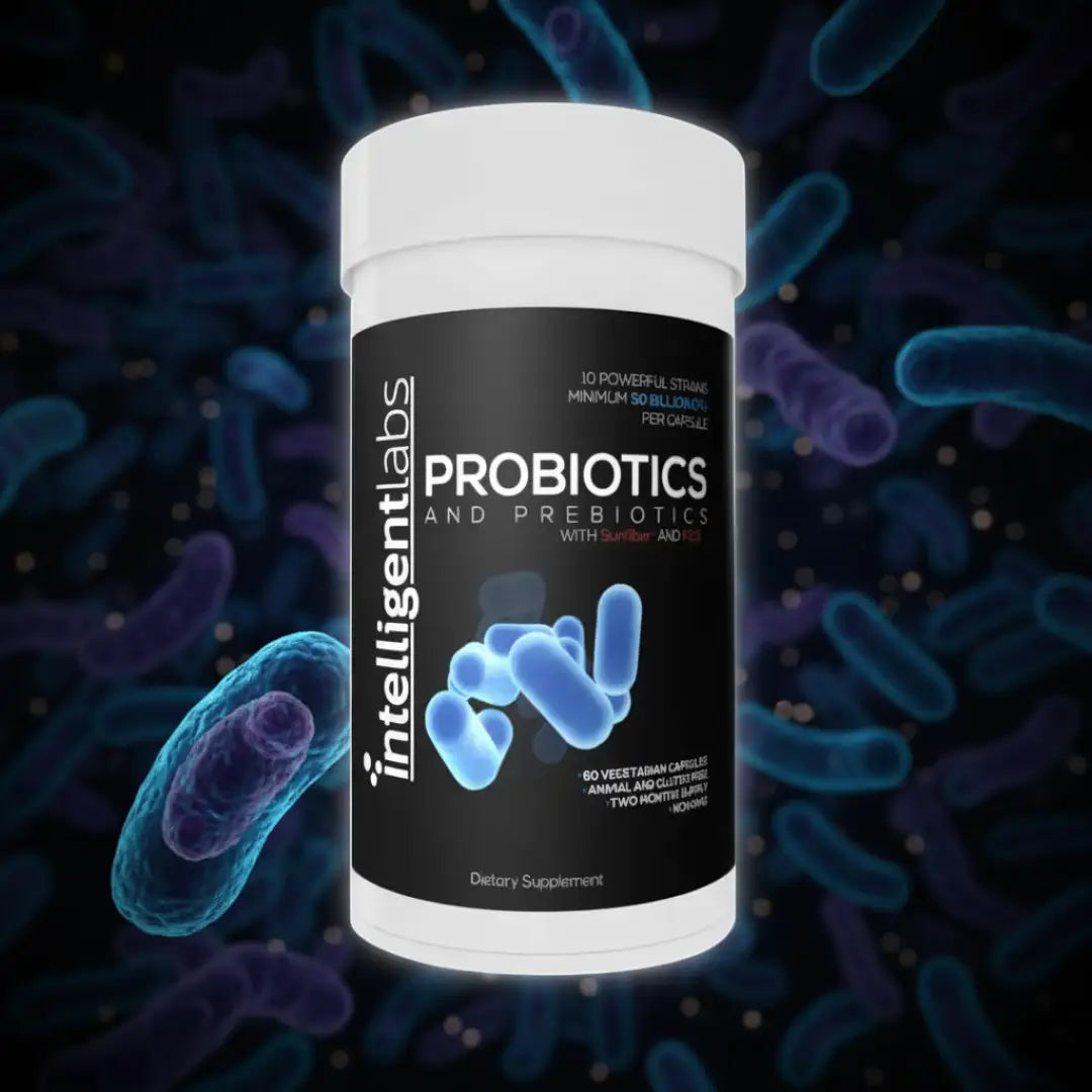 Intelligent labs adult probiotics (60 caps) - supplement