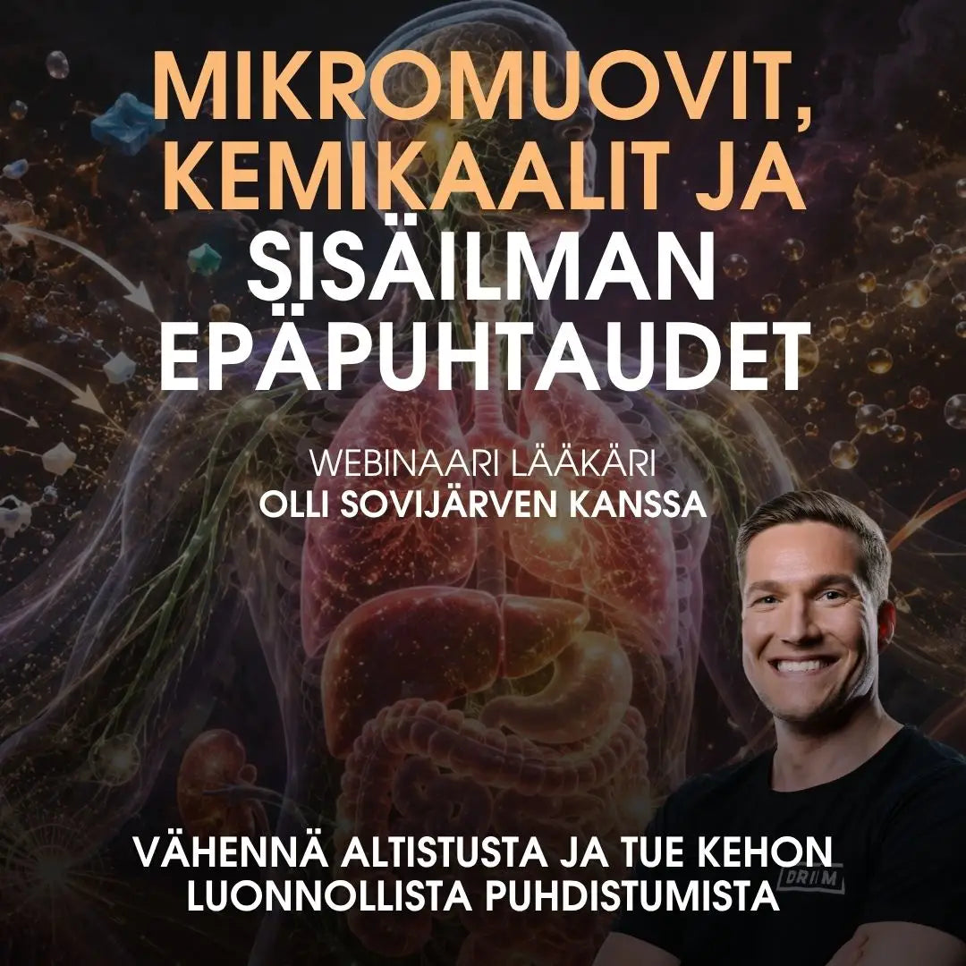 Mikromuovit kemikaalit ja sisäilman epäpuhtaudet: vähennä