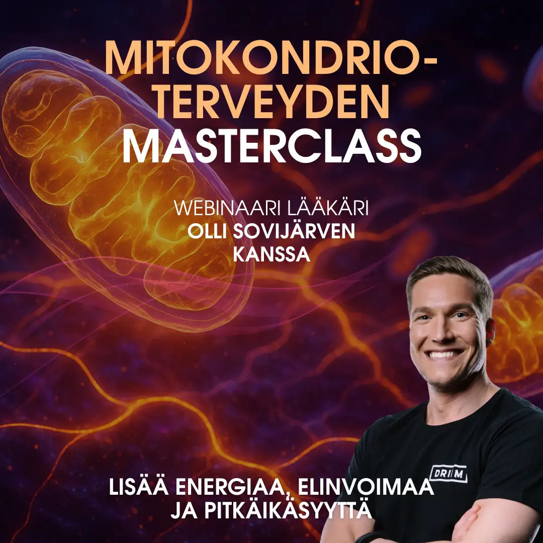 Mitokondrioterveyden masterclass - lisää energiaa