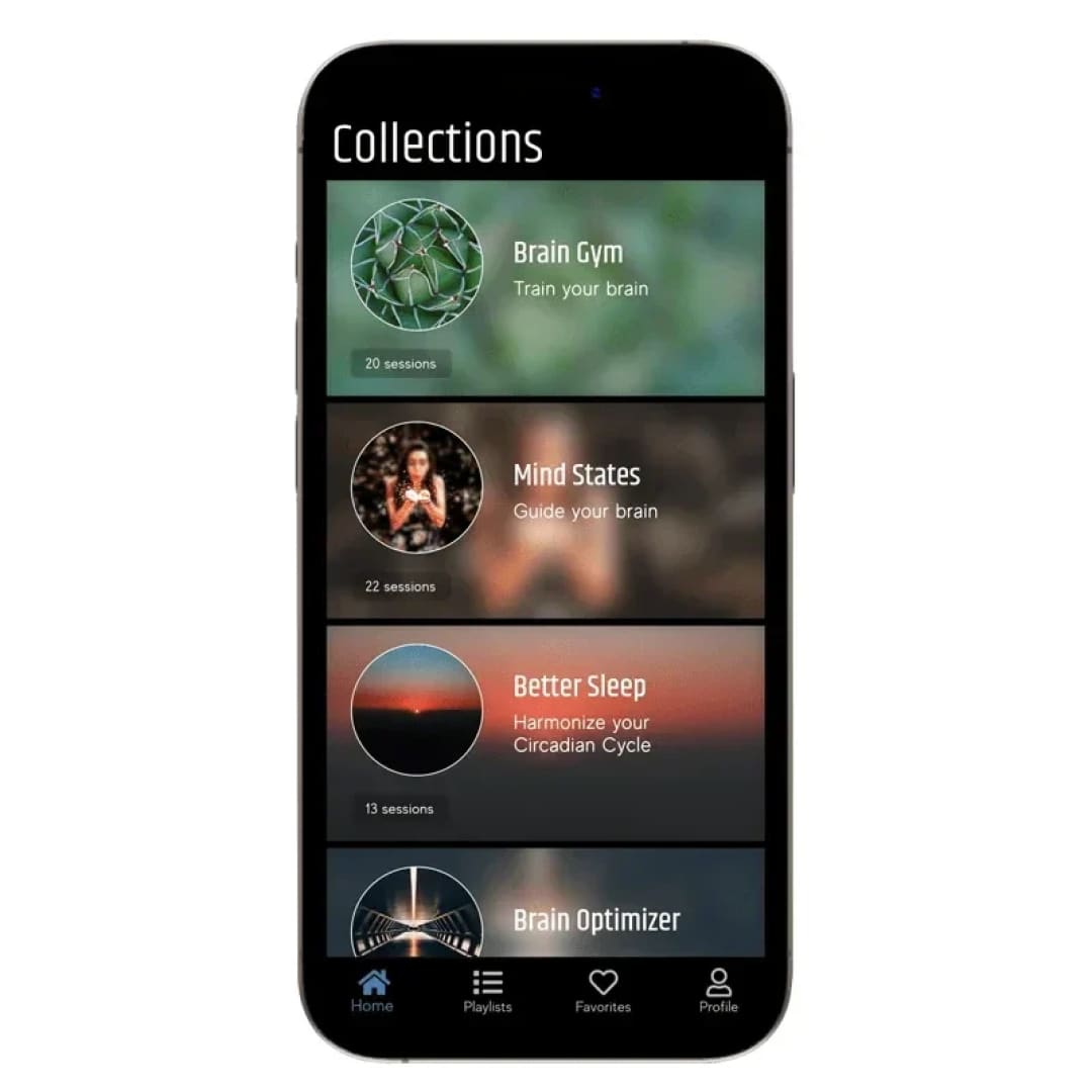 NeuroVIZR (appareil de stimulation cérébrale et de relaxation)