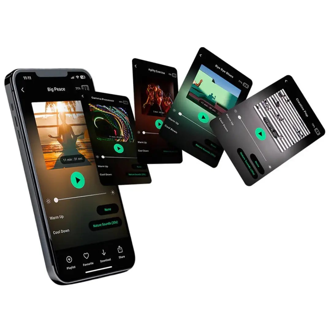 Neurovizr (brain engagement and relaxation device) - device