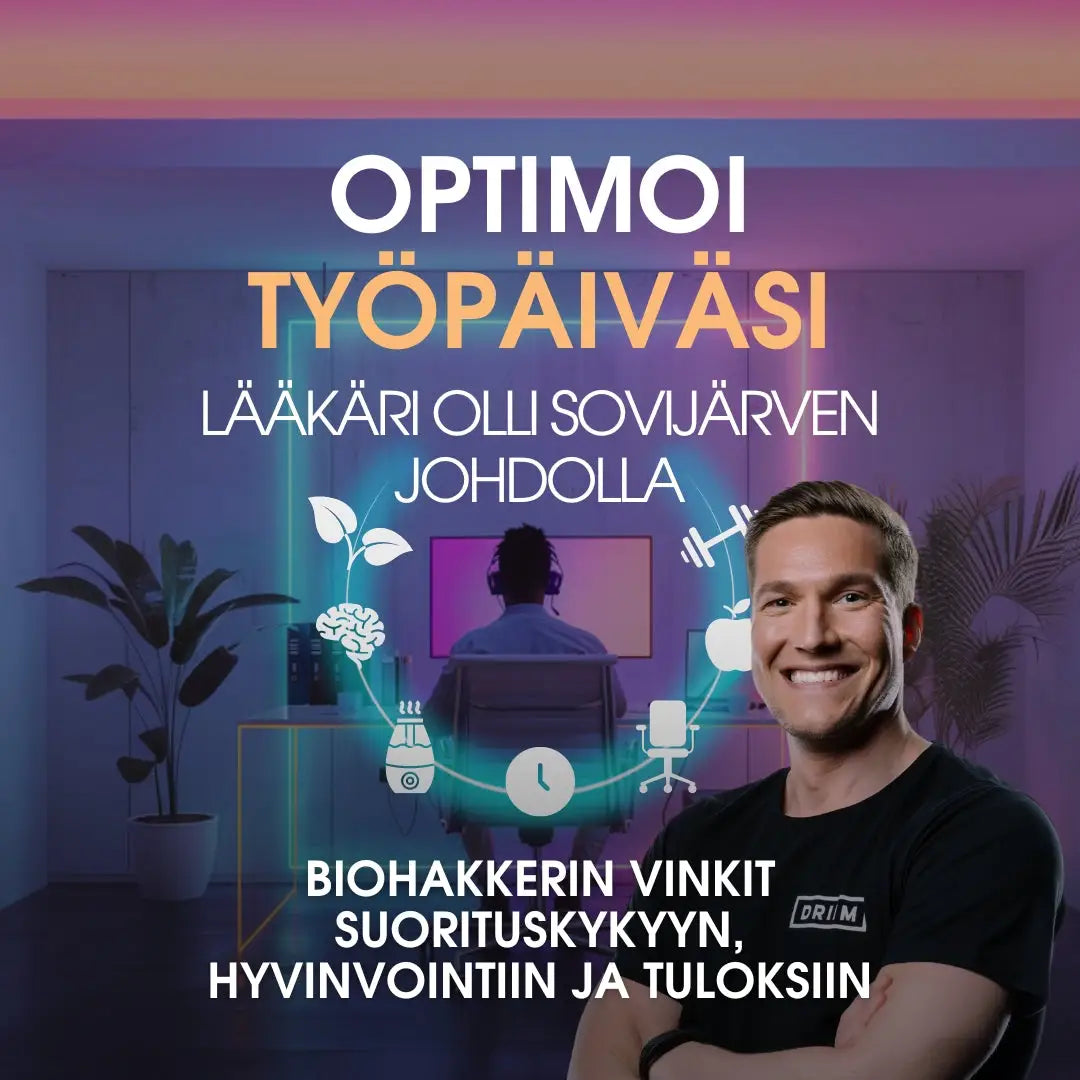 Optimoi työpäiväsi: biohakkerin vinkit suorituskykyyn
