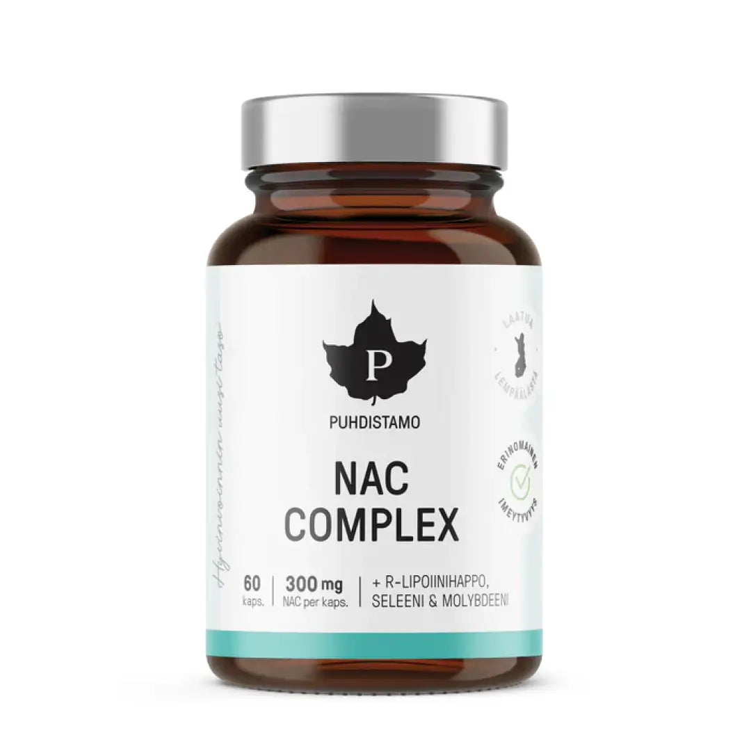 Puhdistamo nac complex (60 caps) - supplement