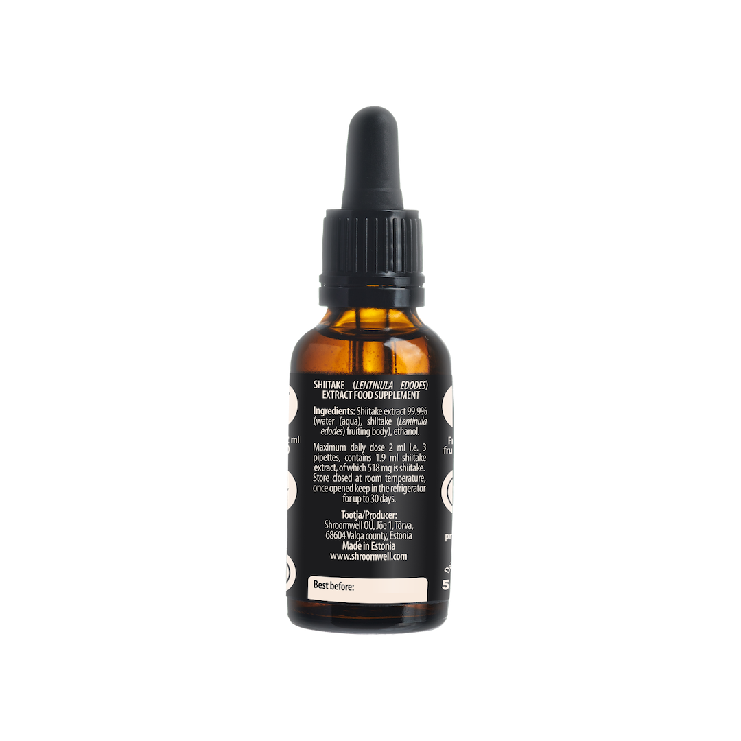 Estratto di Shiitake di Shroomwell (30 ml)
