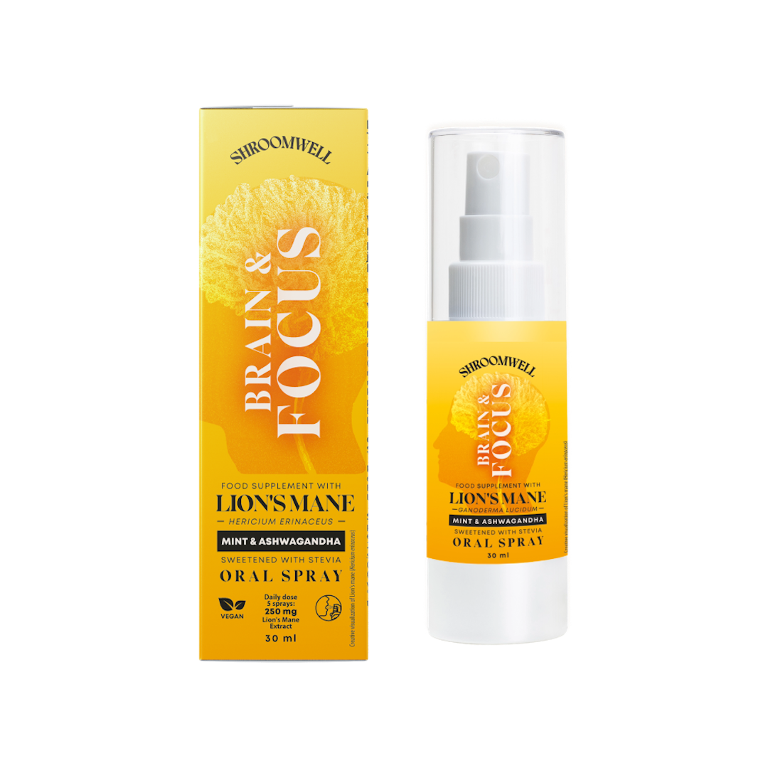 Shroomwell Brain & Focus Spray (30 ml)