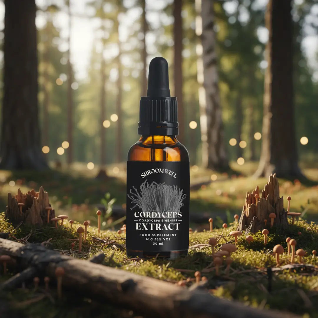 Shroomwell cordyceps extract (30 ml) - supplement
