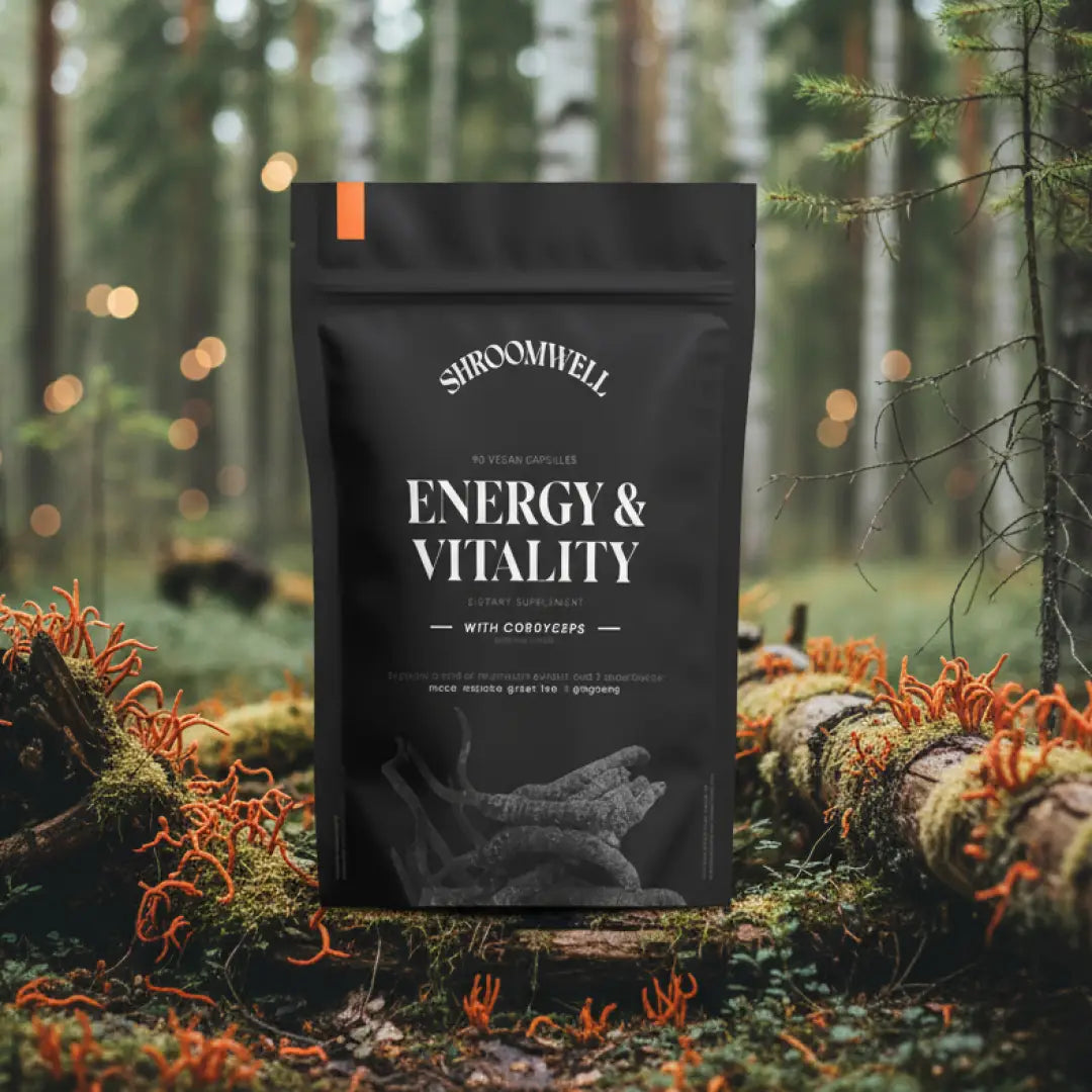 Shroomwell energy & vitality (90 caps) - supplement