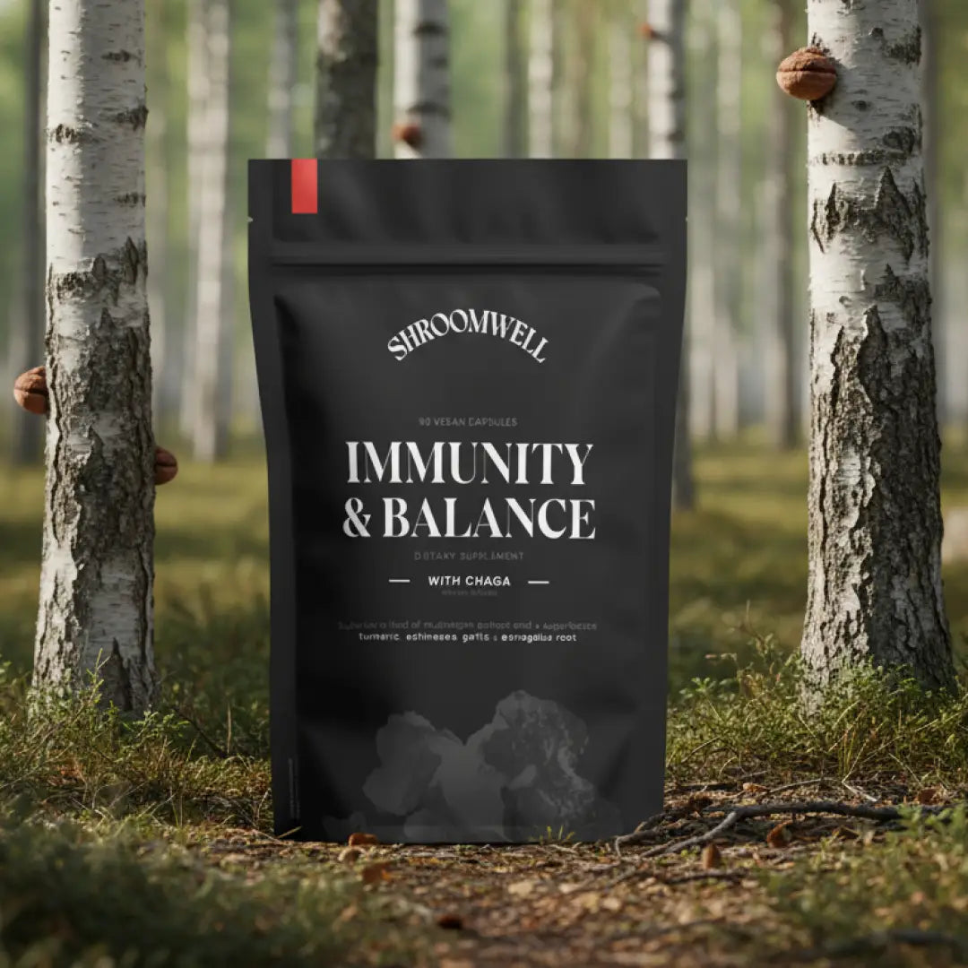 Shroomwell immunity & balance (90 caps) - supplement