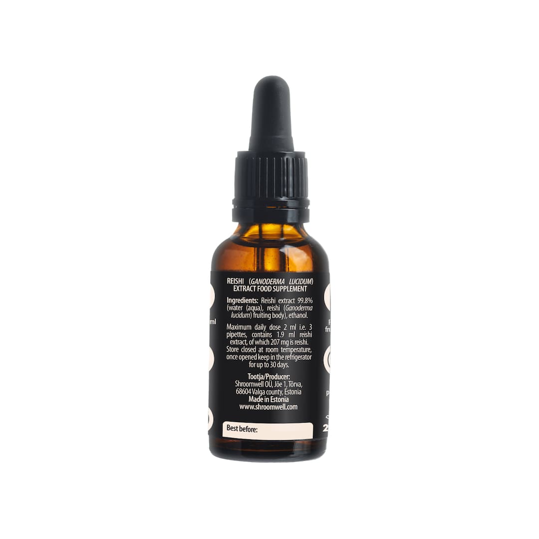 Shroomwell reishi extract (30 ml) - supplement