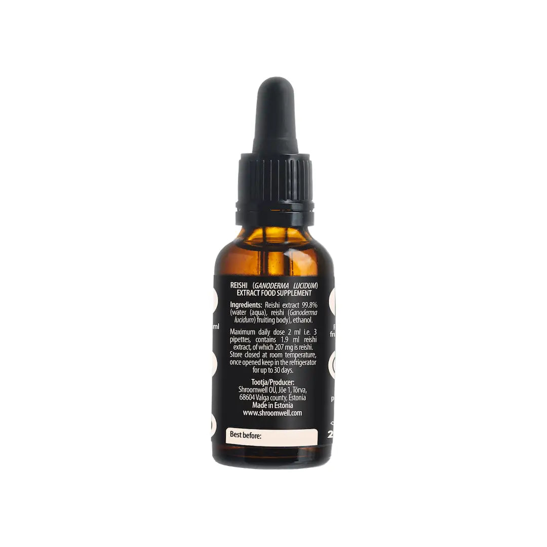 Shroomwell reishi extract (30 ml) - supplement