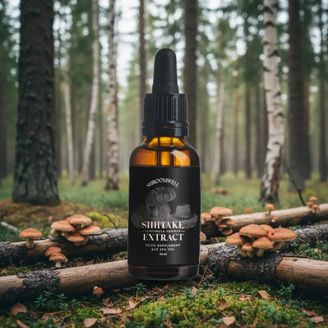 Shroomwell shiitake extract (30 ml) - supplement