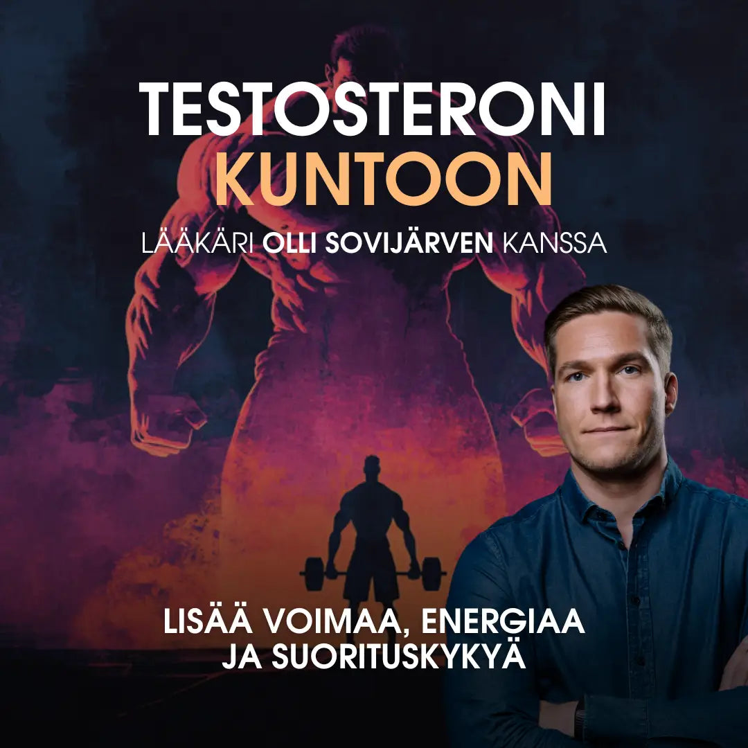 Testosteroni kuntoon: lisää voimaa energiaa ja
