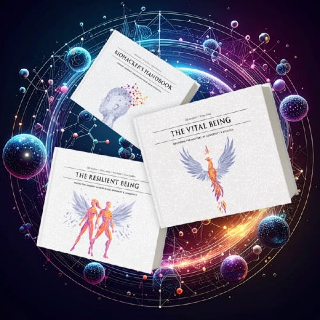 The vital being + resilient + biohacker´s handbook (bundle)