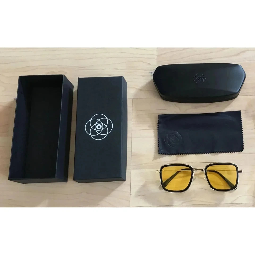 Biohacker Center Device Biohacker's Day Glasses - Retro (Blue Light Blockers)