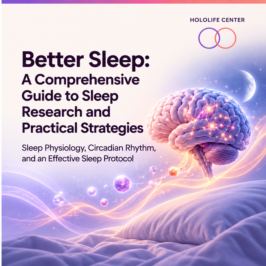 Better Sleep – A Comprehensive Scientific Guide to Sleep Physiology, Circadian Rhythm, and an Effective Sleep Protocol