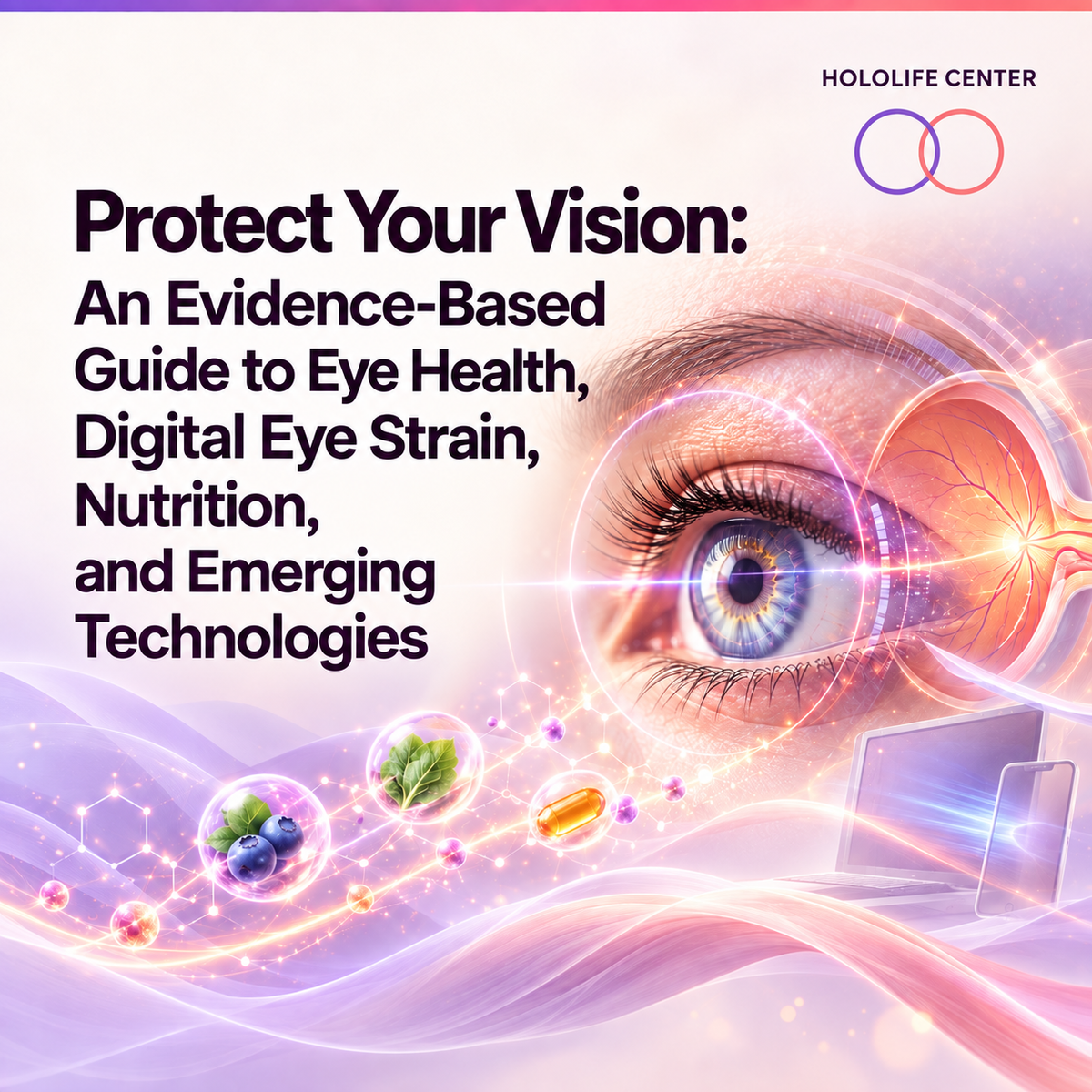 Protect Your Vision: An Evidence-Based Guide to Eye Health, Digital Eye Strain, Nutrition, and Emerging Technologies