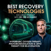 Recovery Technologies: Hyperbaric oxygen, photobiomodulation & cryotherapy for rejuvenation (webinar recording)