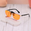 Evolutamente orange clip-on lenses - device