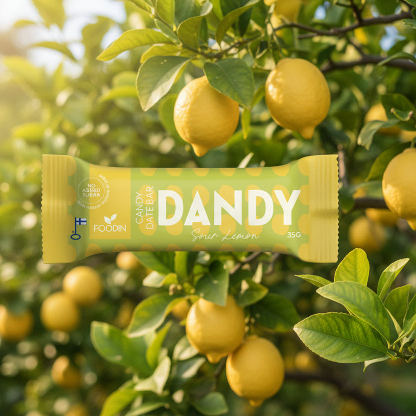 Foodin dandy candy date bar sour lemon (35 g) - food