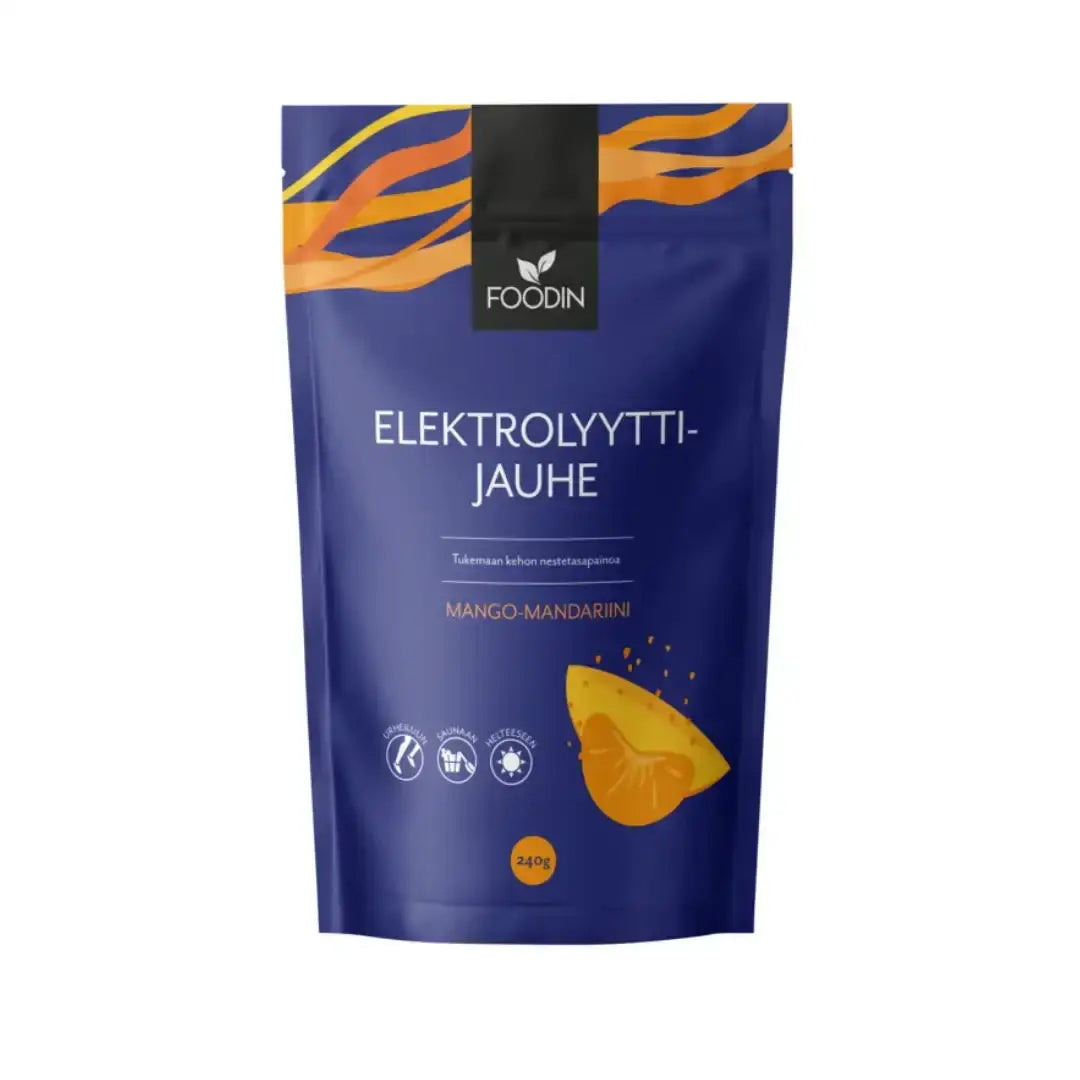 Foodin electrolyte powder mango + mandarin (240 g) - food