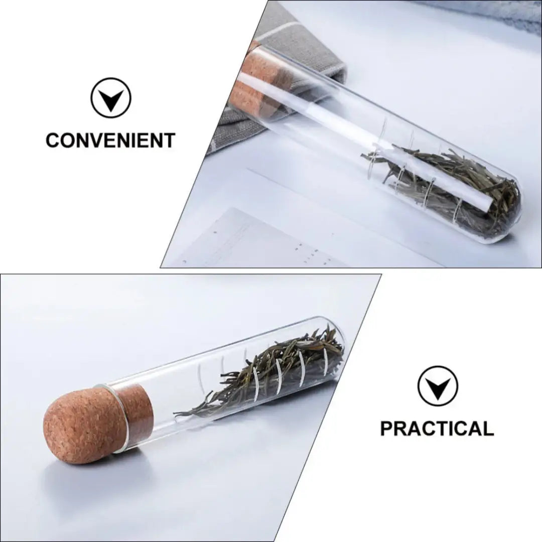 Glass tea strainer - device