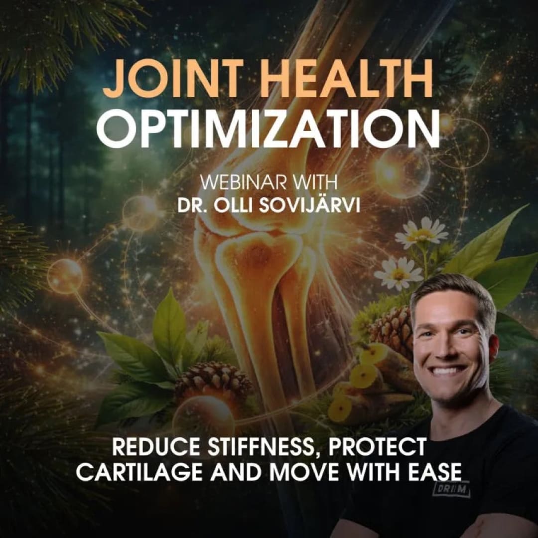 Joint health optimization: reduce stiffness protect