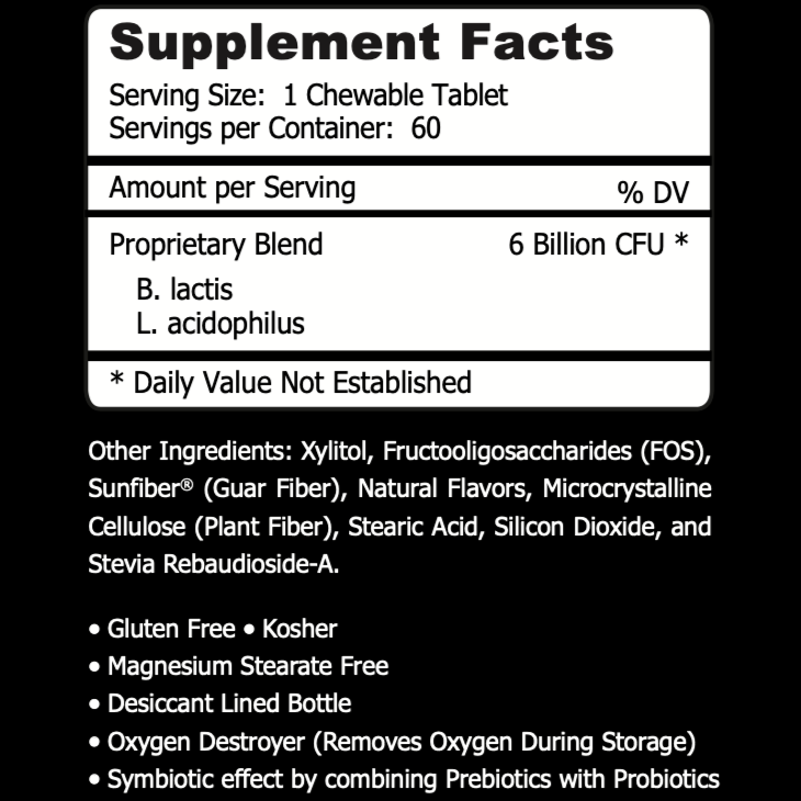 Intelligent Labs Kids Probiotics (60 tablettia)