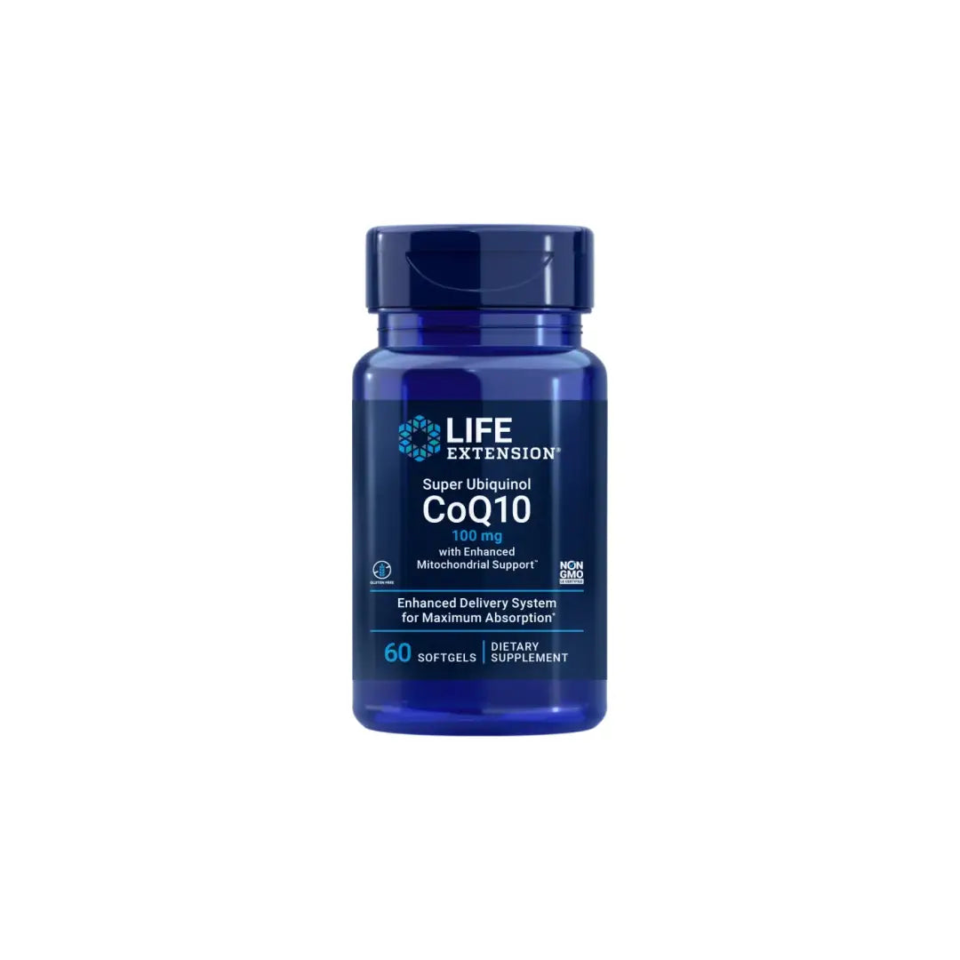Life extension super ubiquinol coq10 (60 softgels)