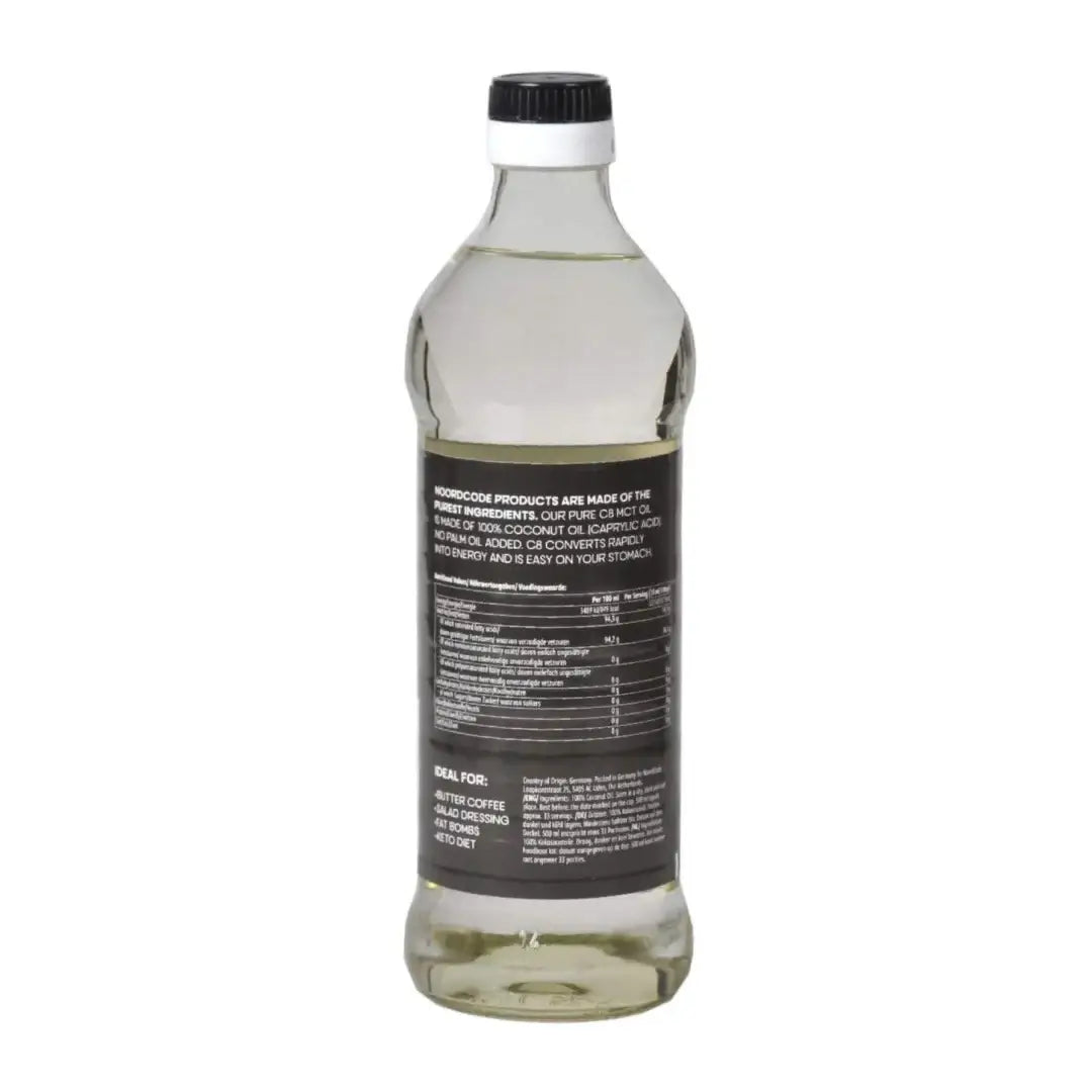 Noordcode pure c8 mct oil (500 ml) - food