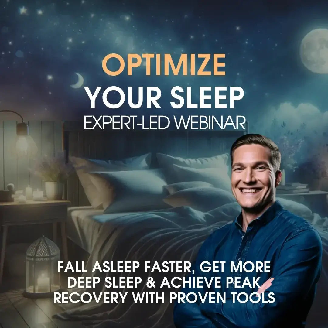 Optimize your sleep & recovery (webinar recording) - webinar
