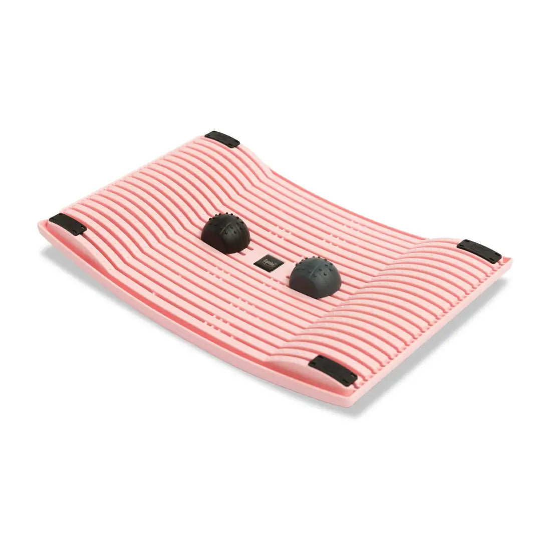 Portable wooden standing desk (full set) - pink blush