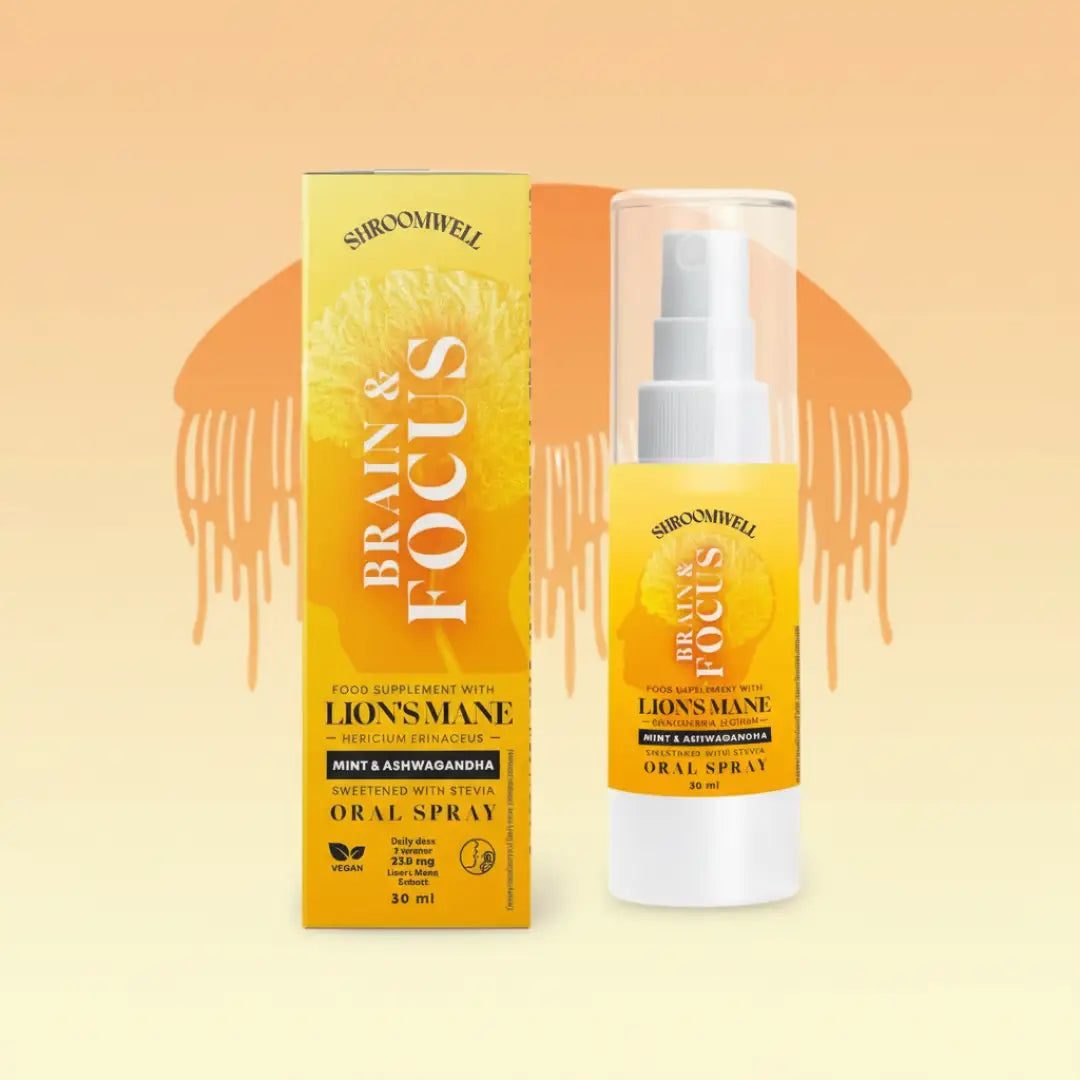 Shroomwell brain & focus spray (30 ml) - supplement