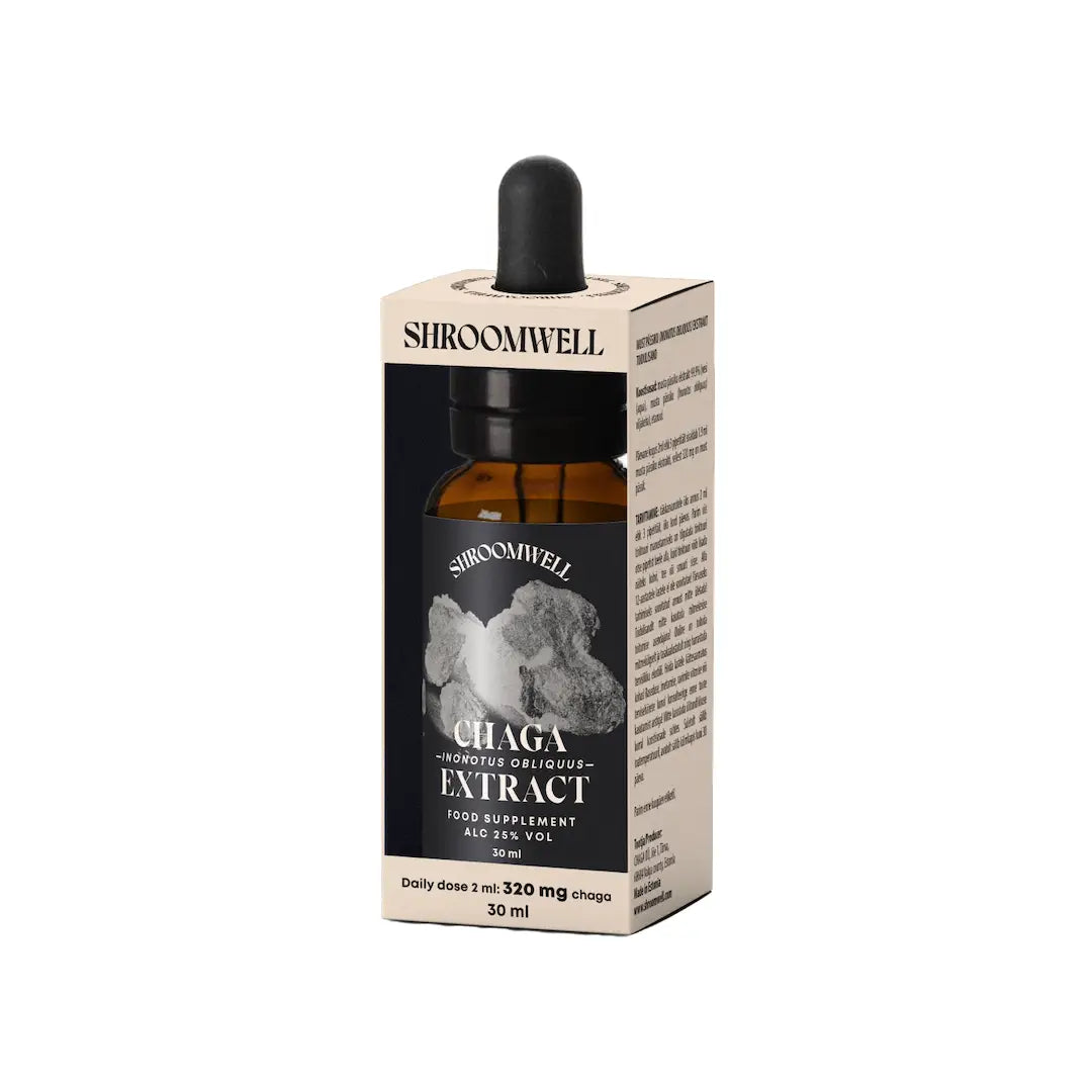 Shroomwell chaga extract (30 ml) - supplement