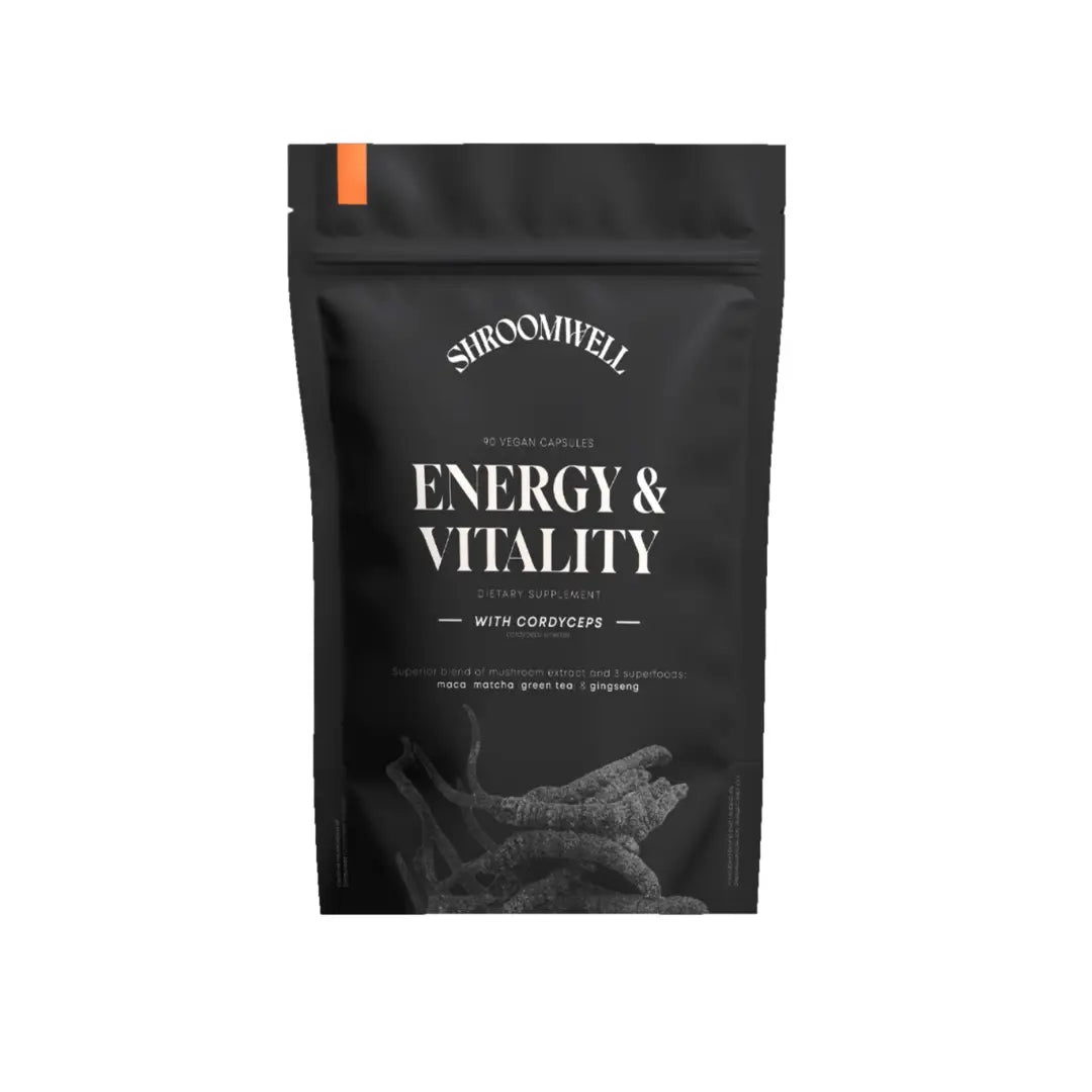 Shroomwell energy & vitality (90 caps) - supplement