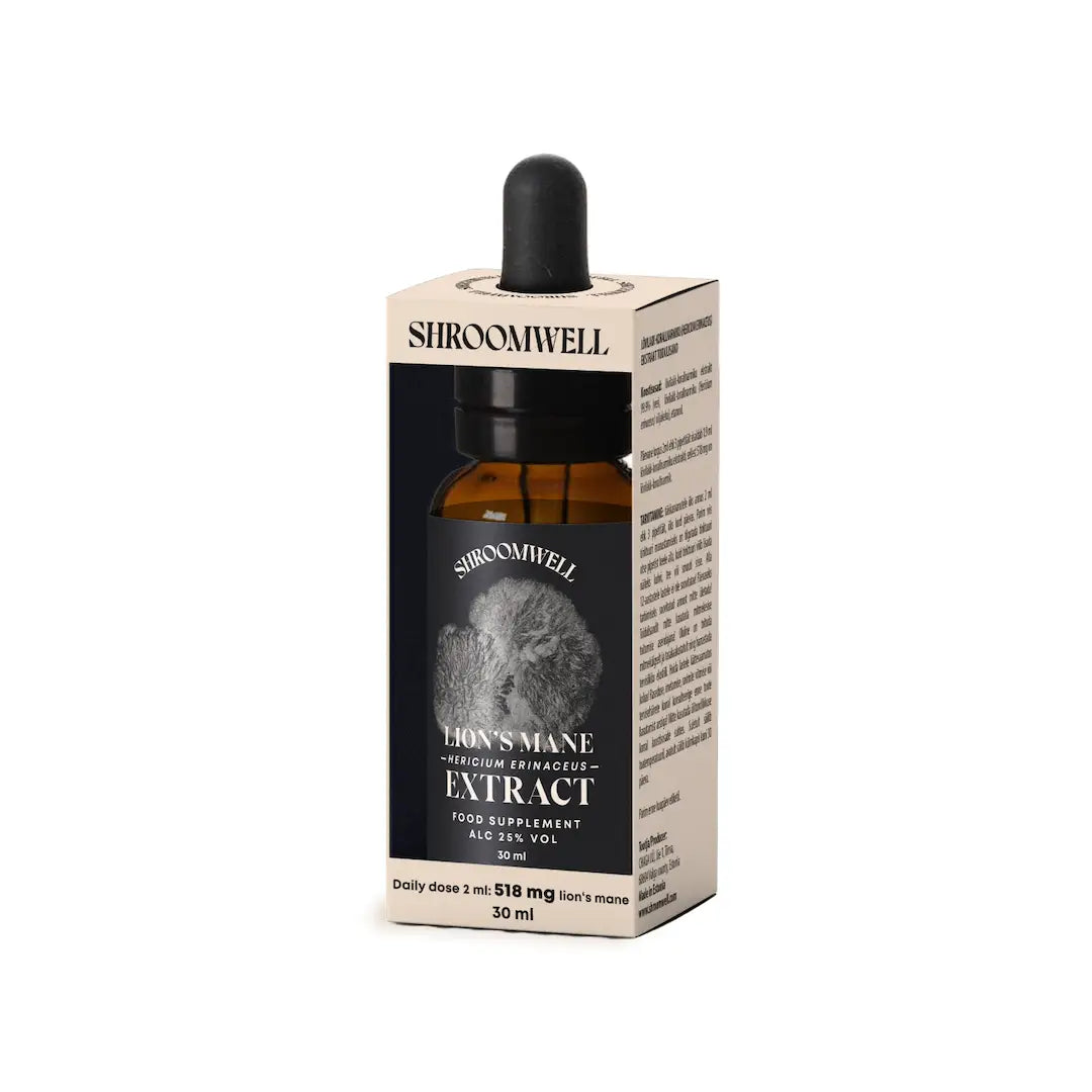Shroomwell lion’s mane extract (30 ml) - supplement